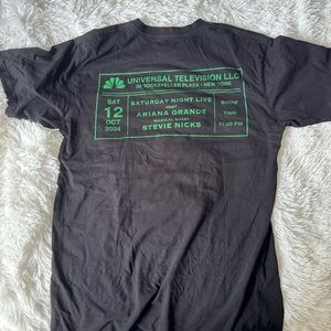 Ariana Grande Saturday Night Live SNL50 Black T-Shirt